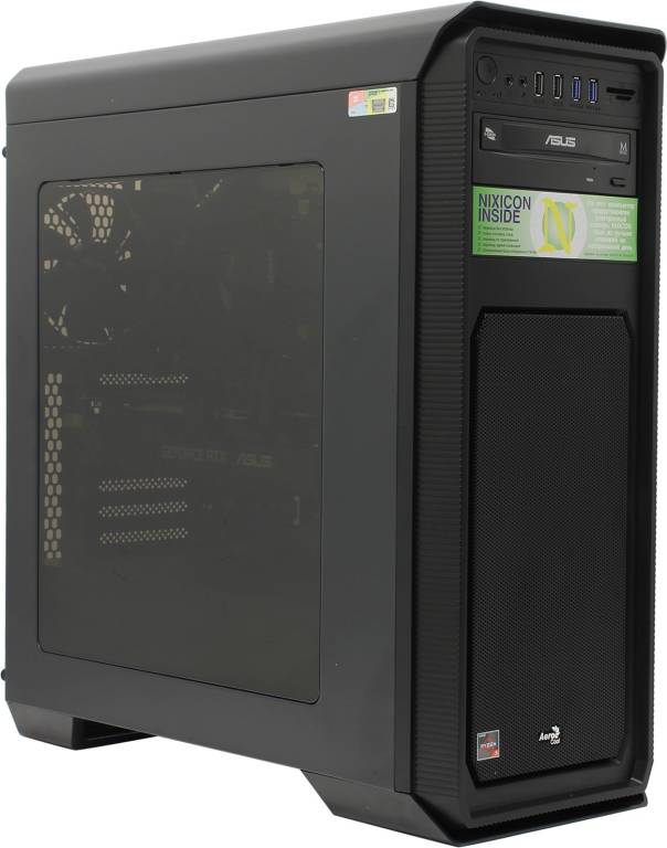   NIX X6100a/PREMIUM(X637CRGa): Ryzen 5 3600X/ 16 / 256  SSD+2 / 8  GeForce RTX2070