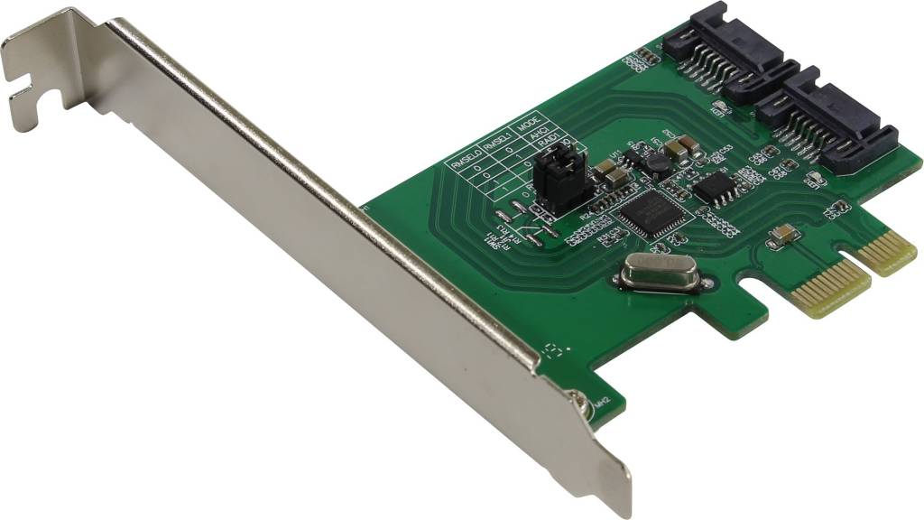   PCI-Ex1 SATA, 2port-int, RAID Espada [PCIe2SATA3ASM] (RTL)