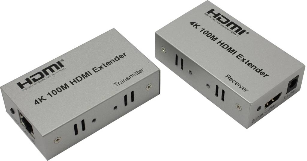 купить Удлинитель Orient [VE047] HDMI Extender (HDMI 19M- > RJ45 - > HDMI 19M, до 100м)
