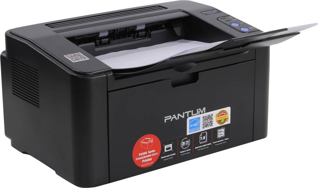 купить Принтер Pantum P2207 (A4, 22 стр/мин, лазерный USB)