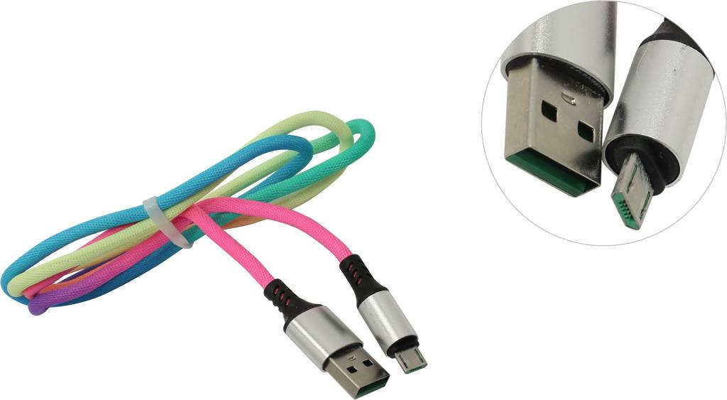   USB AM-- >micro-B 1 Smartbuy [iK-12AR p-y]