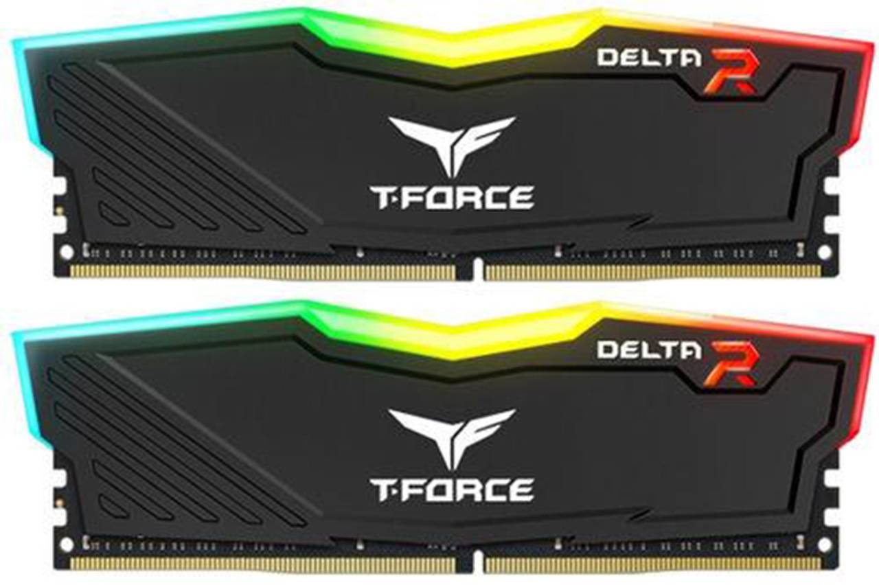    DDR4 DIMM 16Gb PC-24000 TeamGroup T-Force Delta RGB [TF3D416G3000HC16CDC01] KIT 2*8Gb
