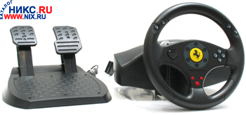   ThrustMaster Ferrari GT 2-in-1 Rumble Force Racing Wheel Vibration Feedback USB(.,.,PC