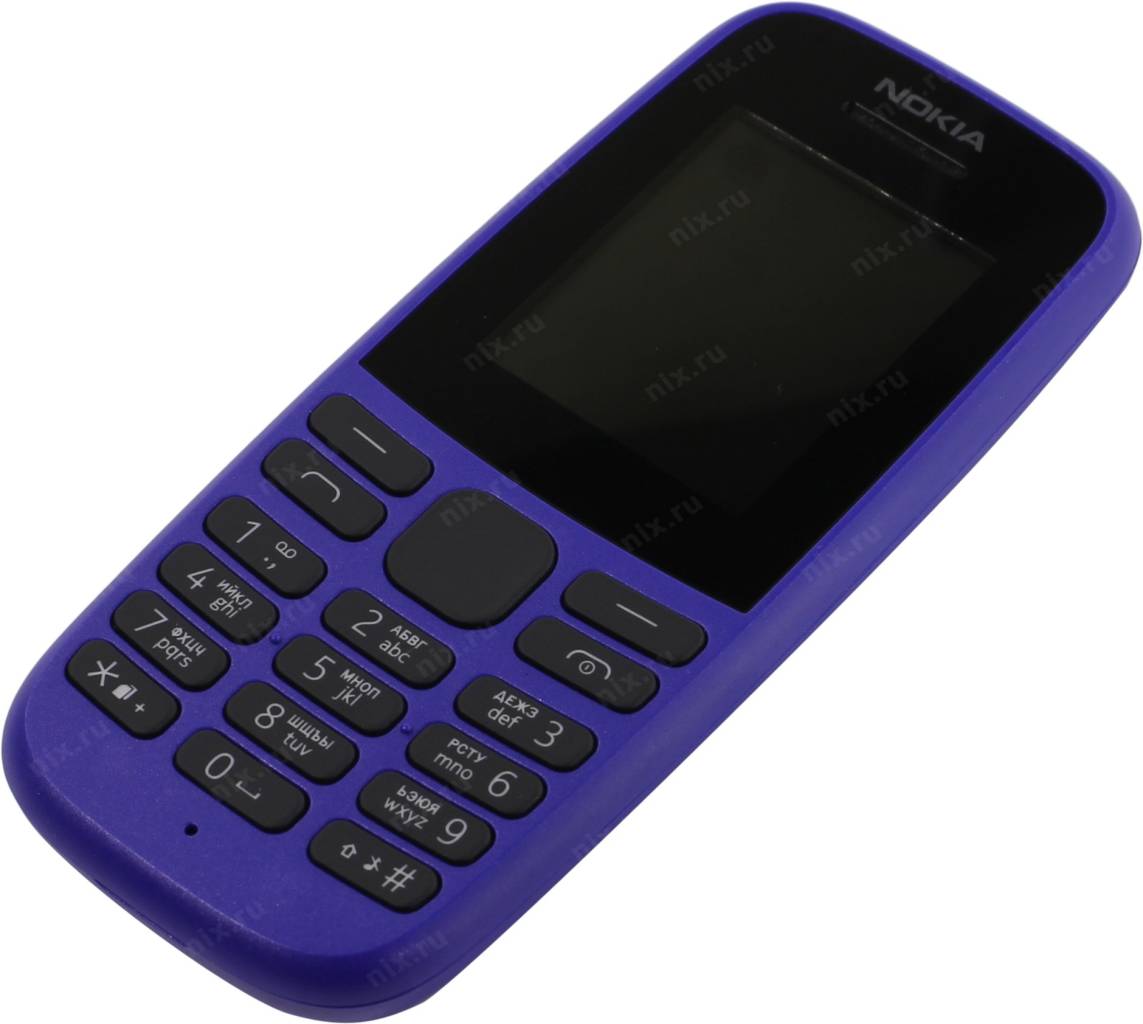   NOKIA 105 DS TA-1174 Blue (DualBand, 1.77 160x120, 4Mb)