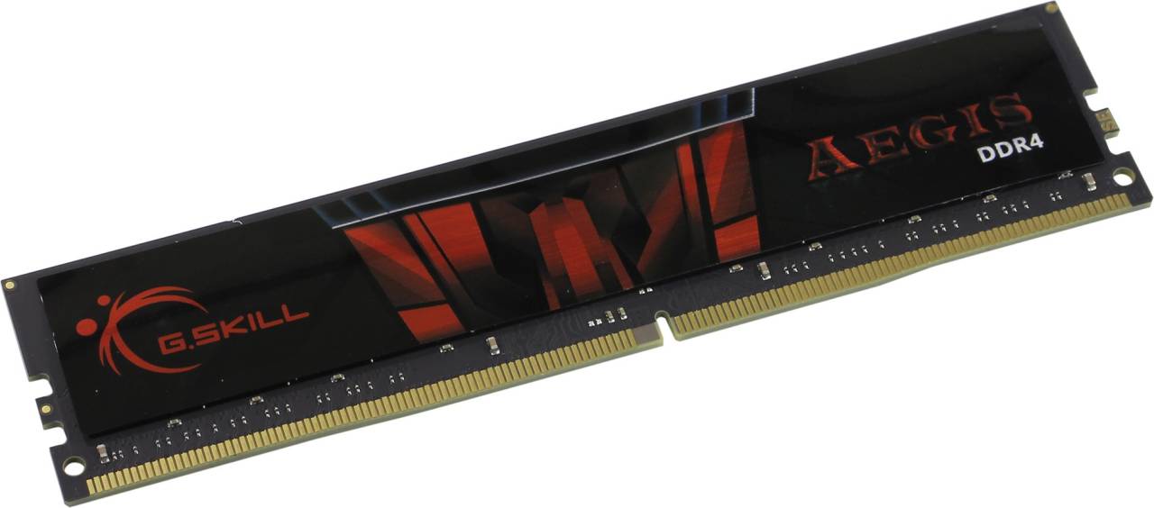    DDR4 DIMM 16Gb PC-25600 G.Skill Aegis [F4-3200C16S-16GIS] CL16