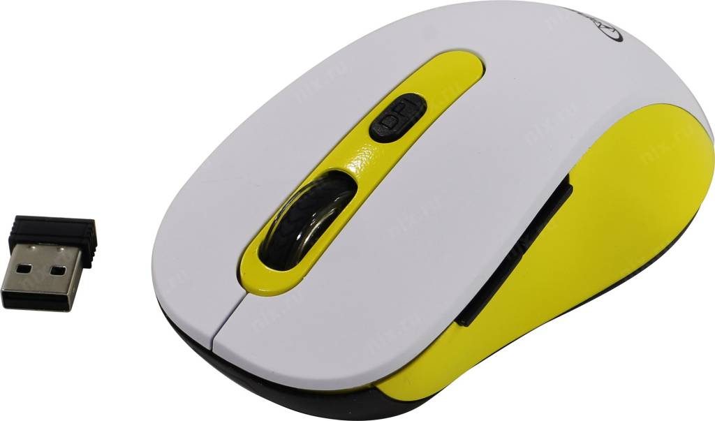   USB Gembird Wireless Optical Mouse [MUSW-221-Y] (RTL) 6.( )