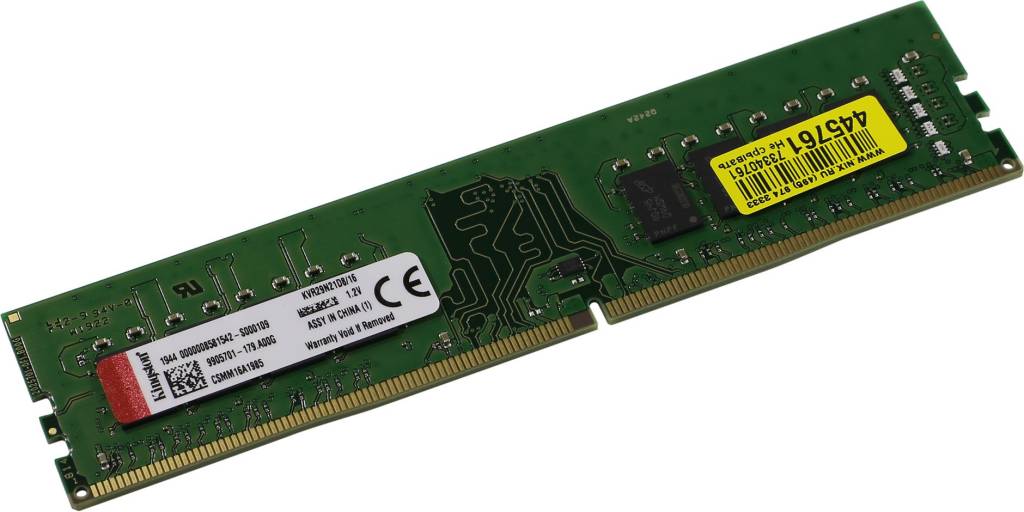    DDR4 DIMM 16Gb PC-23400 Kingston [KVR29N21D8/16] CL21