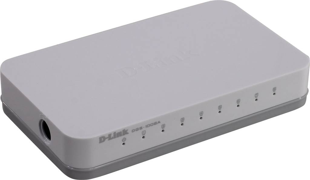   D-Link [DGS-1008A/D2A] 8-port Gigabit Switch (8UTP 1000Mbps)