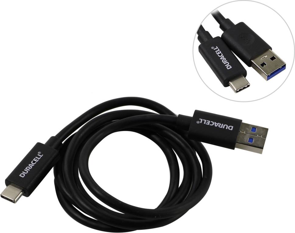   USB AM-- >USB-C 1 Duracell [USB5031A-RU]
