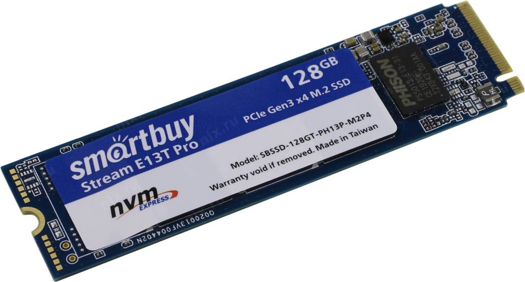  SSD 128 Gb M.2 2280 M Smartbuy Stream E13T Pro [SBSSD-128GT-PH13P-M2P4]