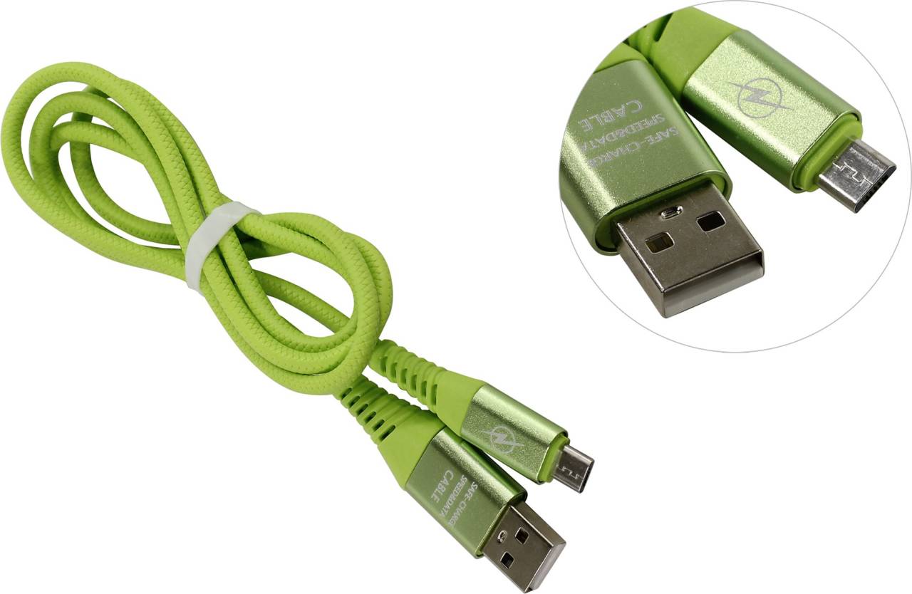   USB AM-- >micro-B 1 Smartbuy [iK-12ERGbox salad]