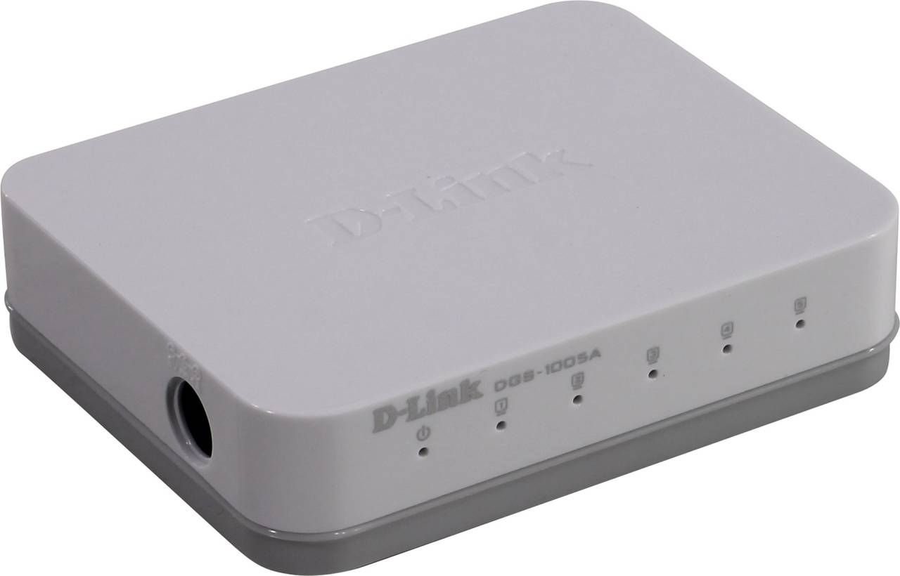   D-Link [DGS-1005A/D2A] 5-port Gigabit Switch (5UTP 1000Mbps)
