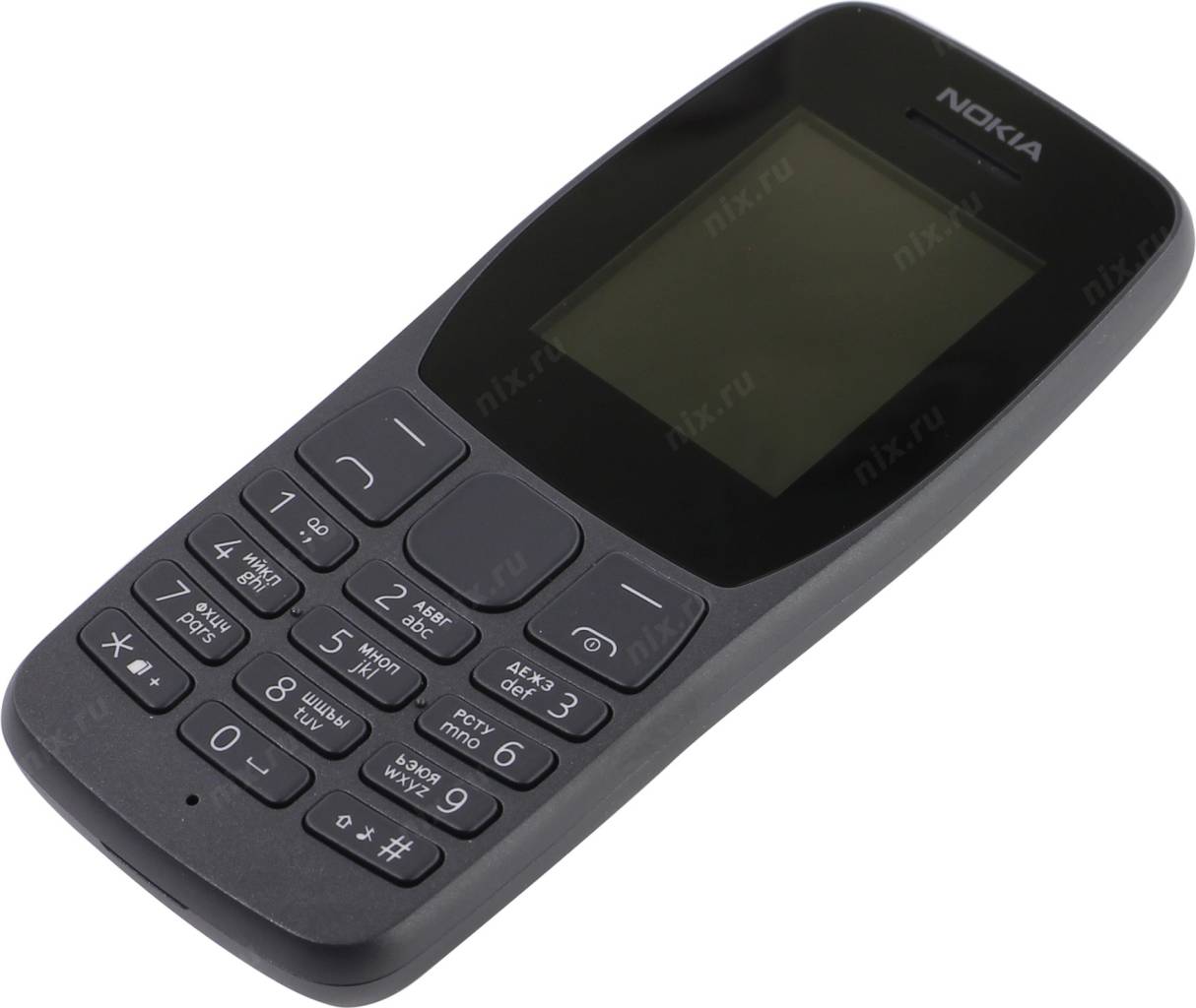   NOKIA 110 DS TA-1192 Black (DualBand, 1.77 160x128, 4Mb+microSD, 0.3Mpx)