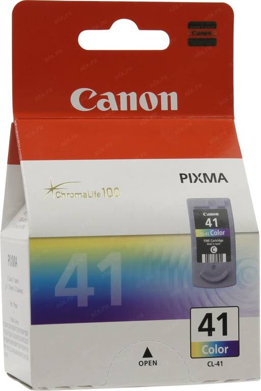 купить Картридж Canon CL-41 Color для PIXMA IP1600/1800/2200/6210D/6220D/MP140/150/170/450