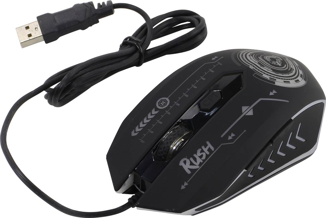   USB SmartBuy Winning Rush Optical Mouse [SBM-727G-K] (RTL) 6.( )