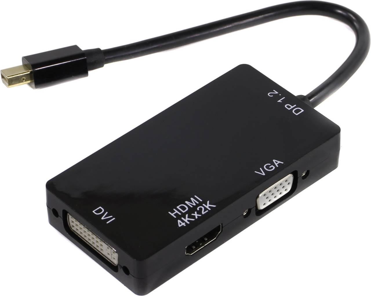  - miniDisplayPort(M) - > HDMI 19(F)/DVI(F)/VGA (15F) Orient [C320B]
