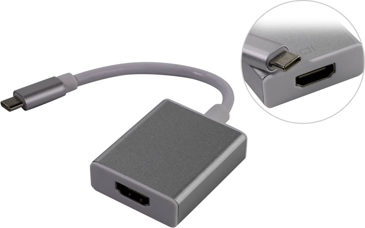 купить Адаптер USB Type C - > HDMI KS-is [KS-363]