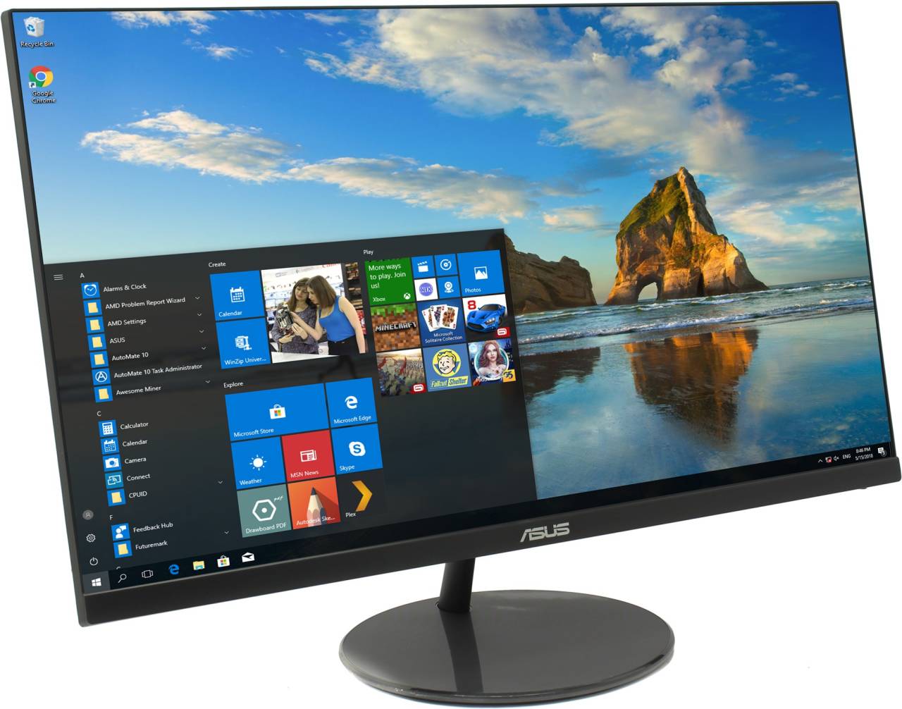   23.8 ASUS VL249HE BK (LCD, Wide, 1920x1080, D-Sub, HDMI)