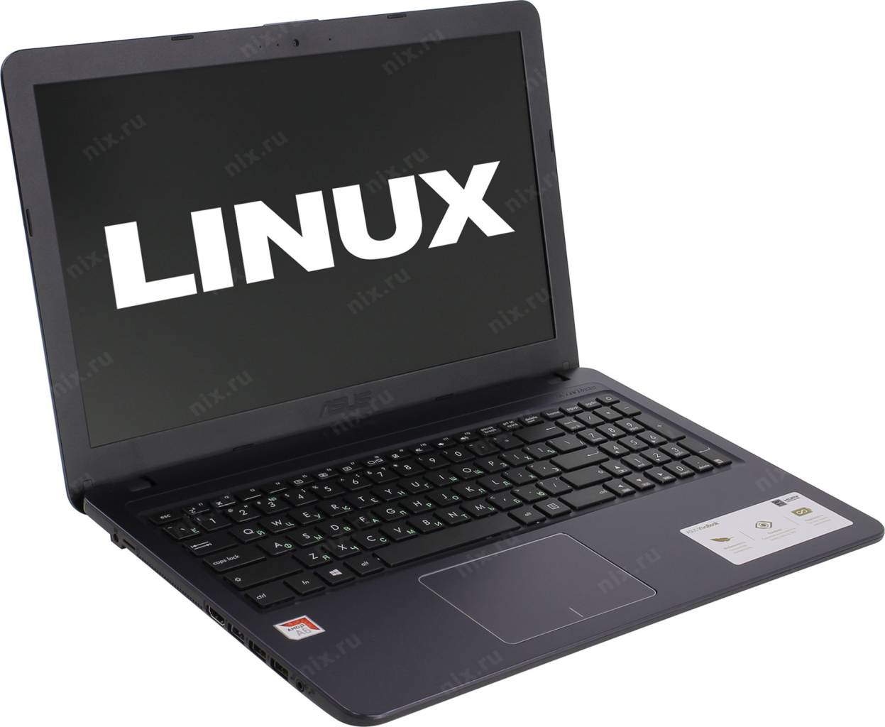   ASUS VivoBook K543BA [90NB0IY7-M08720] A6 9225/4/256SSD/WiFi/BT/Linux/15.6/1.7 