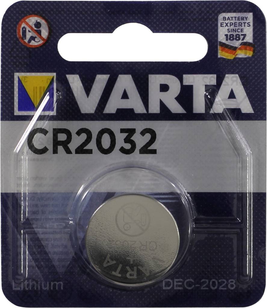  .  VARTA CR2032 (Li, 3V)