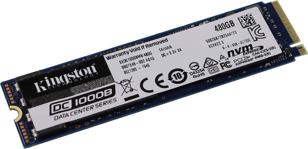   SSD 480 Gb M.2 2280 M Kingston DC1000B [SEDC1000BM8/480G] 3D TLC