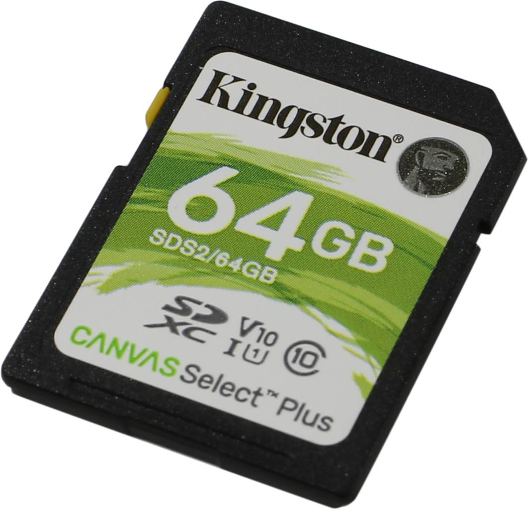    SDXC 64Gb Kingston [SDS2/64GB] V10 UHS-I U1