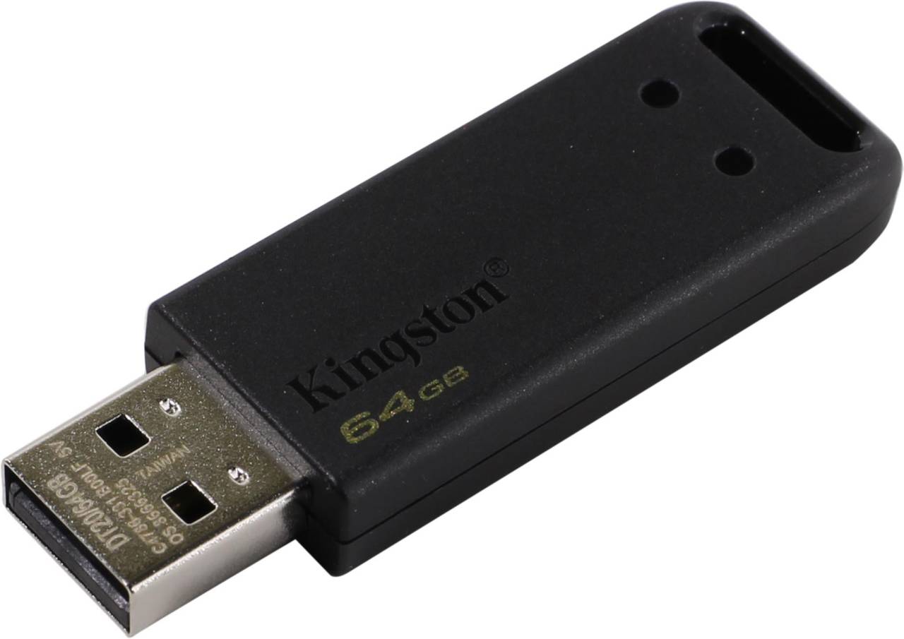   USB2.0 64Gb Kingston DataTraveler 20 [DT20/64GB] (RTL)
