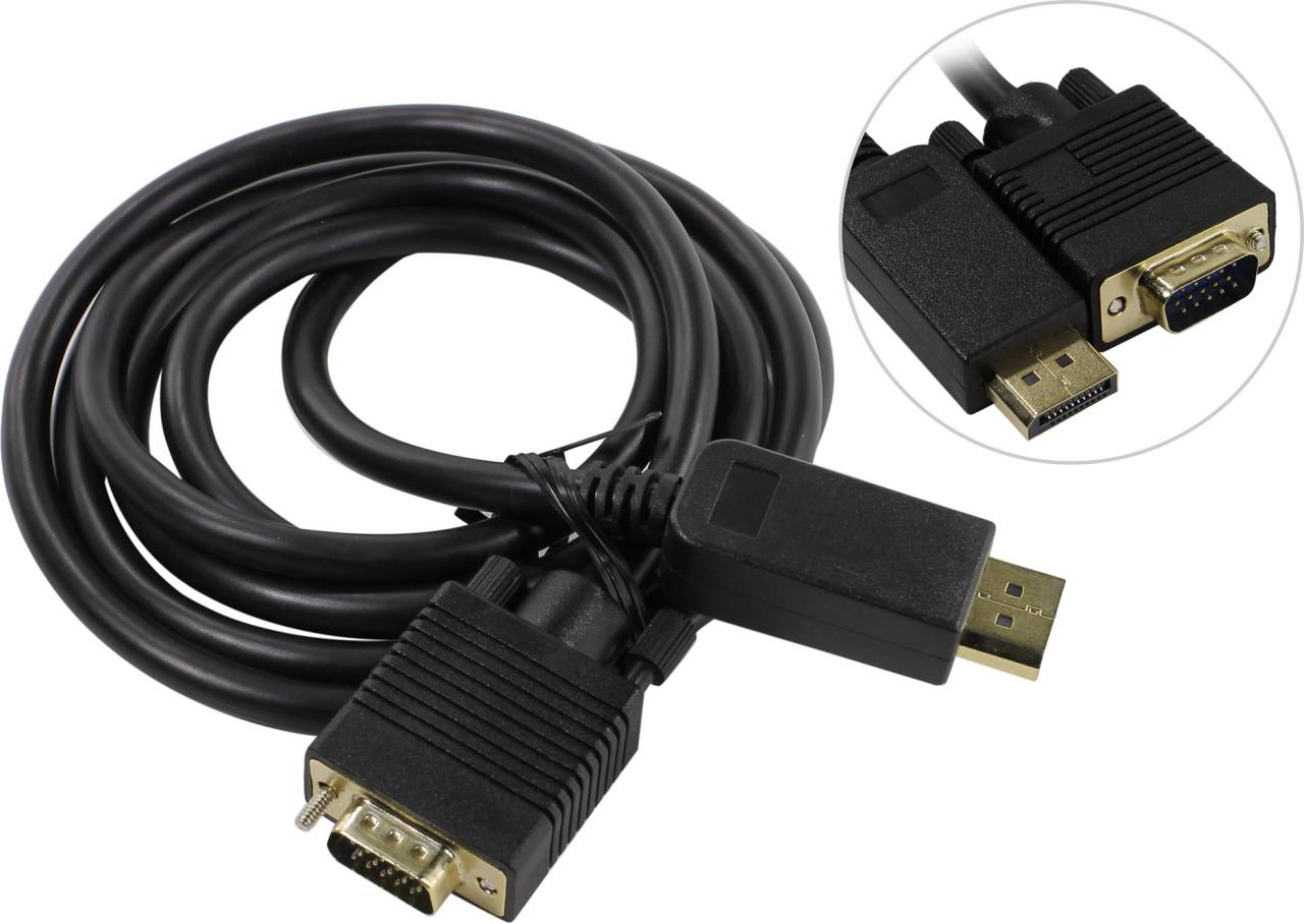  - DisplayPort(M) - > VGA (15M) 1.8 Cablexpert [CCP-DPM-VGAM-6]