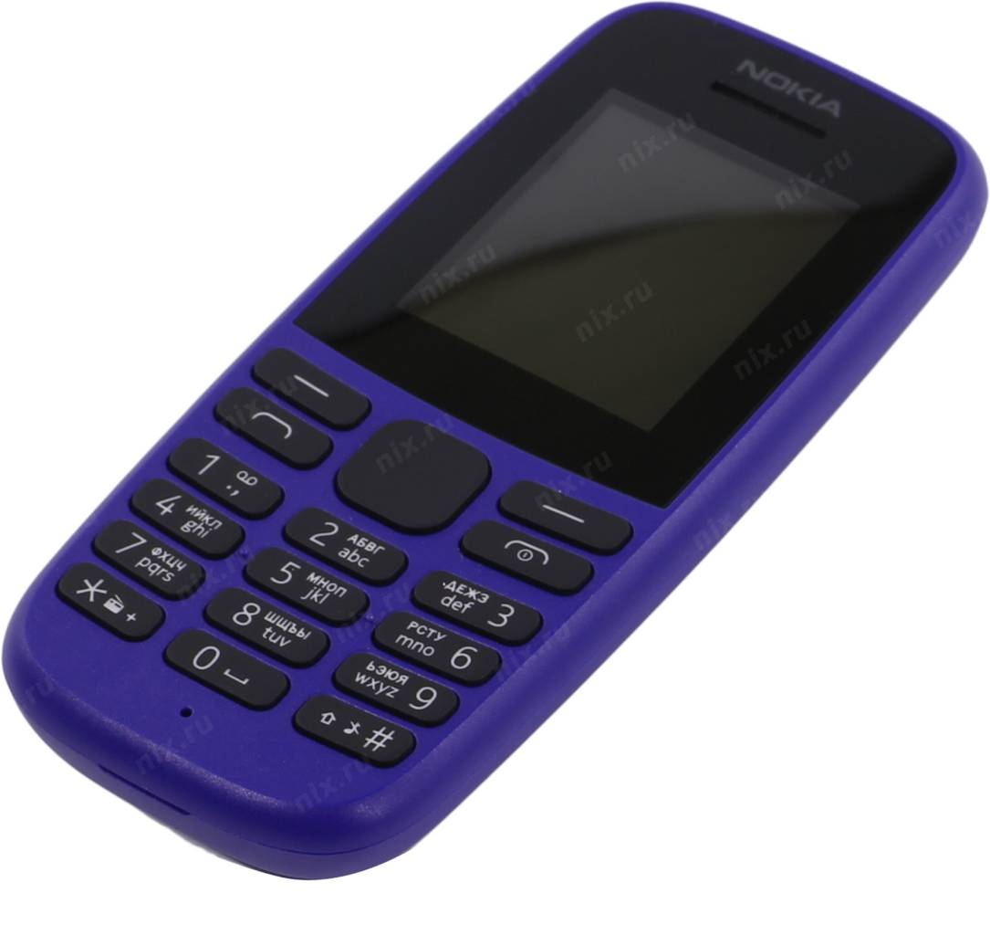   NOKIA 105 [16KIGL01A19] TA-1203 Blue (DualBand, 1.77 160x120, 4Mb)