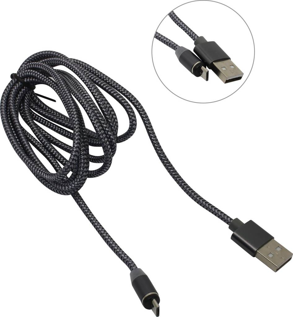    USB AM- >  USB micro-B 2 Jet.A [JA-DC26 2 Gray]