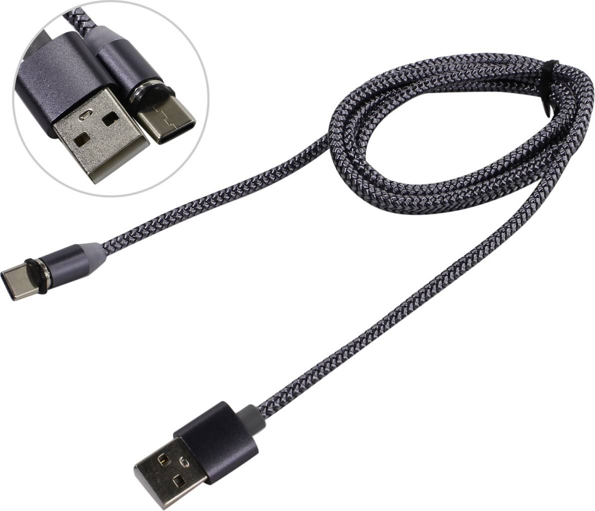    USB AM- >  USB-C 1 Jet.A [JA-DC36 1 Gray]