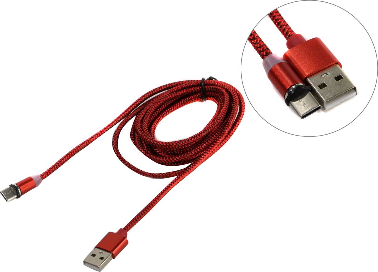    USB AM- >  USB-C 2 Jet.A [JA-DC36 2 Red]