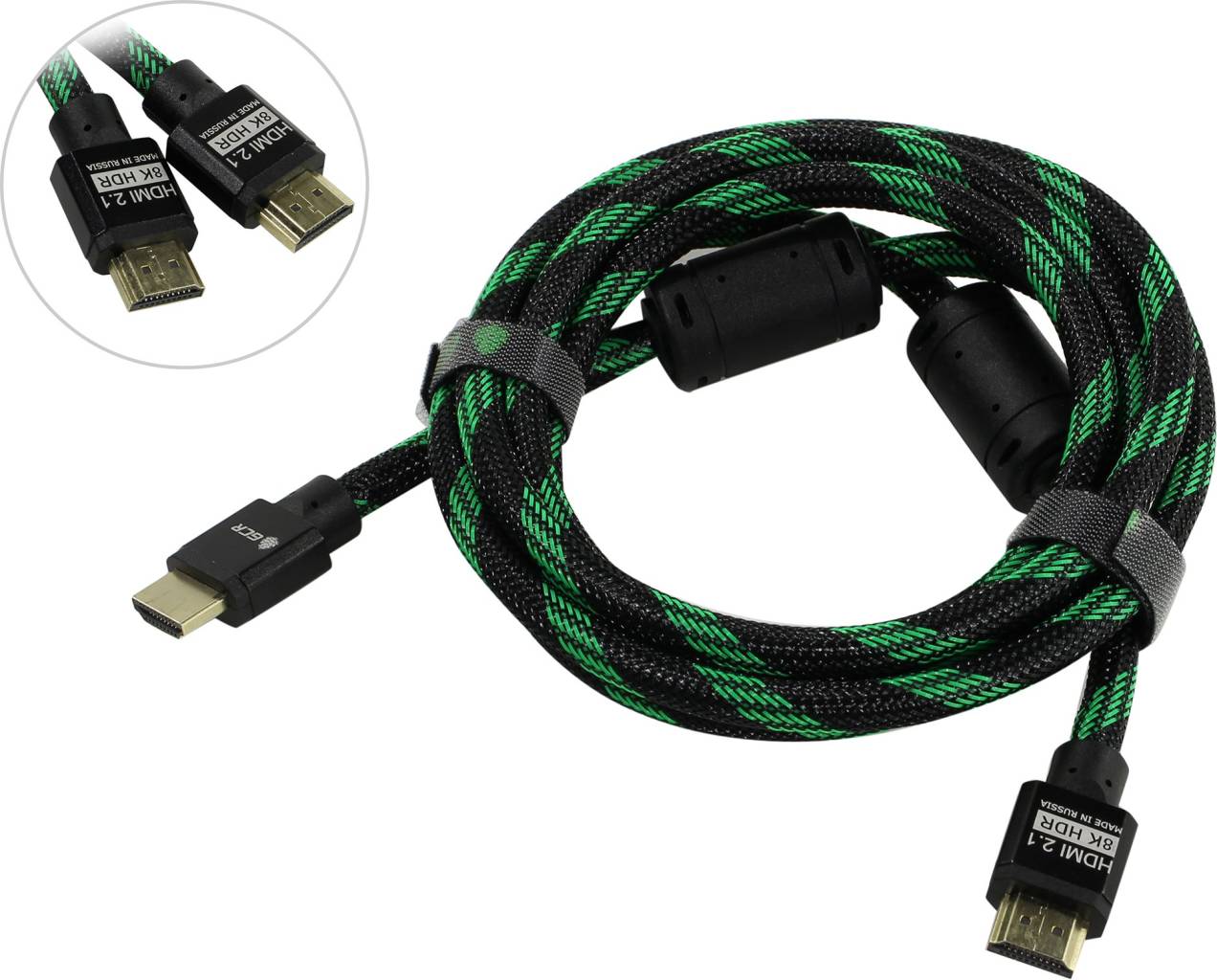   HDMI to HDMI (19M -19M)  2.0 ver2.1 (2 ) Greenconnect [GCR-51834-2m]
