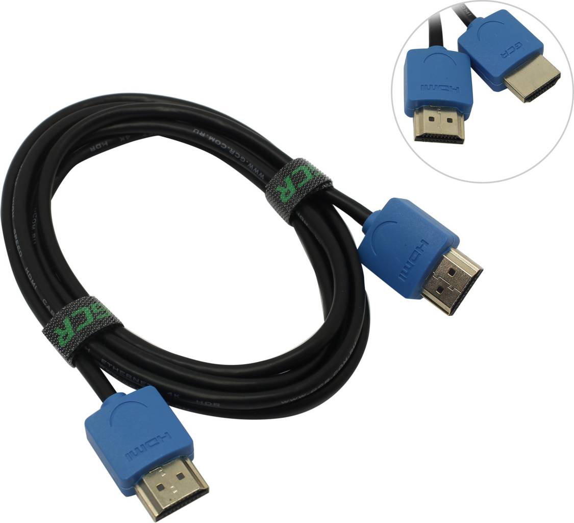 купить Кабель HDMI to HDMI (19M -19M)  1.5м ver2.0 Greenconnect [GCR-51588-1.5m]