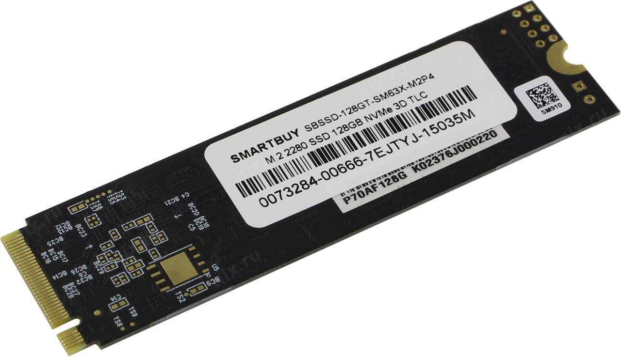   SSD 128 Gb M.2 2280 M Smartbuy Jolt [SBSSD-128GT-SM63XT-M2P4]