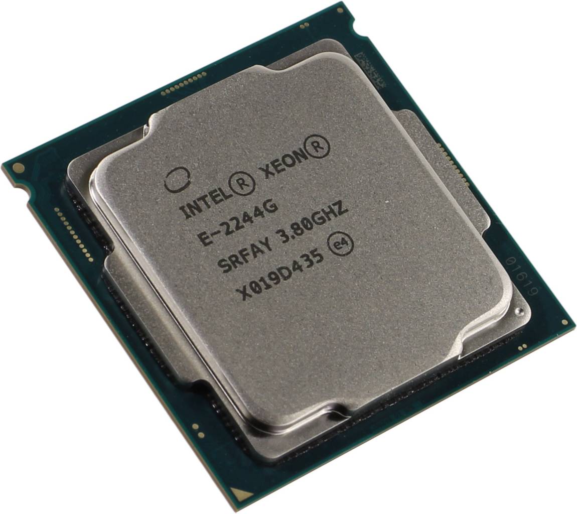   Intel Xeon E-2244G 3.8 GHz/4core/SVGA UHD Graphics P630/1+8Mb/71W/8 GT/s LGA1151