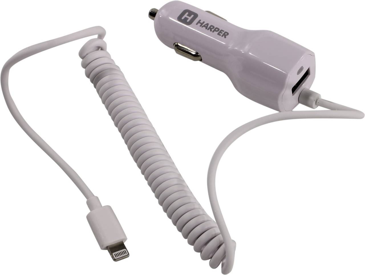 HARPER[CCH-3115 White]  - USB(.12-24V,.5V,USB 2.1A, Light