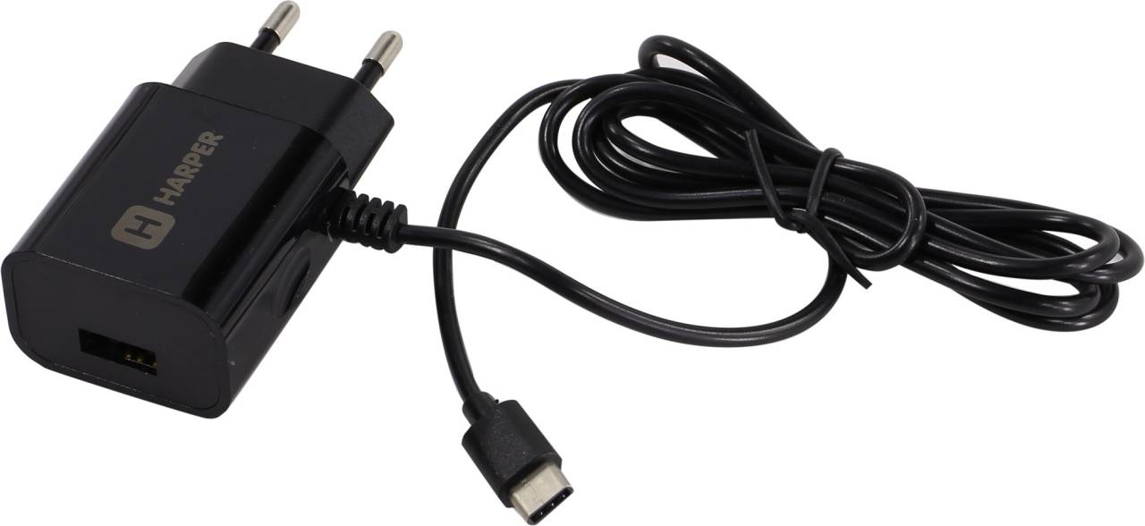  HARPER [WCH-5118 Black] -  USB (. AC100-240V, . DC5V, USB 2.1A,  USB-