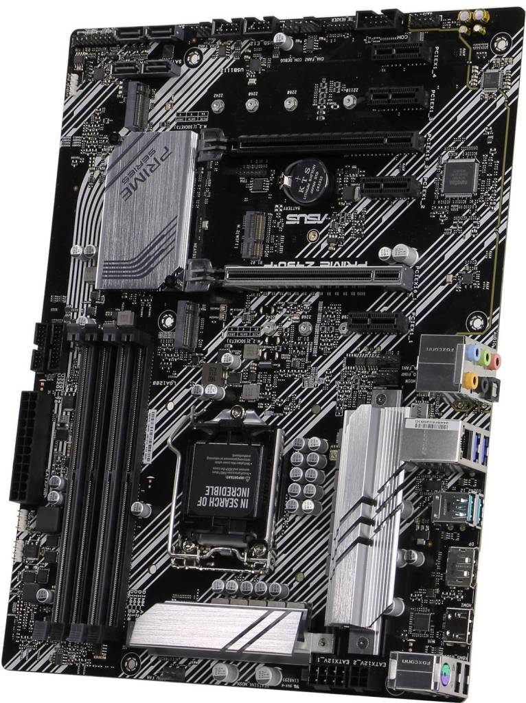    LGA1200 ASUS PRIME Z490-P(RTL)[Z490]2xPCI-E HDMI+DP GbLAN SATA ATX 4DDR4