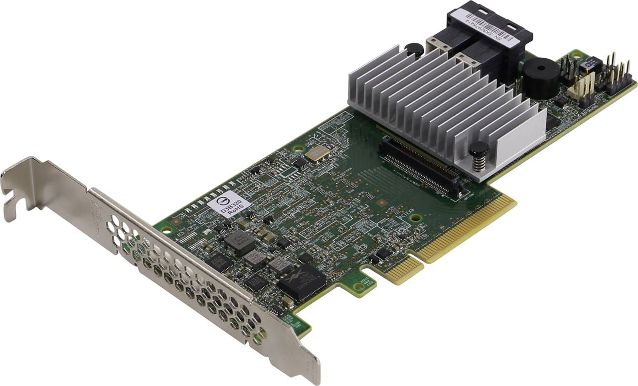   LSI/Broadcom MegaRAID SAS 9361-8i[03-25420-13C](RTL)PCI-Ex8,8-port SAS/SATA 12Gb/s RAID 0
