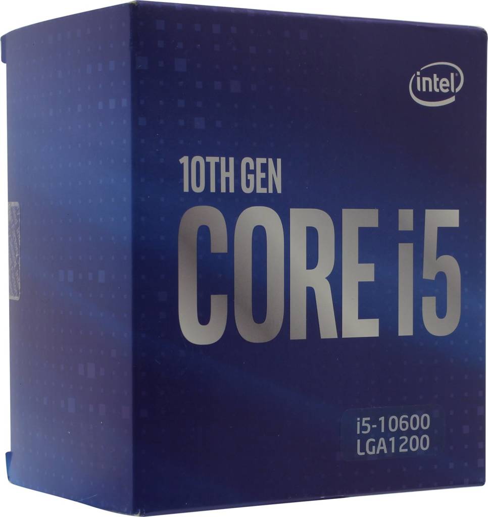   Intel Core i5-10600 BOX 3.3 GHz/12Mb  LGA1200