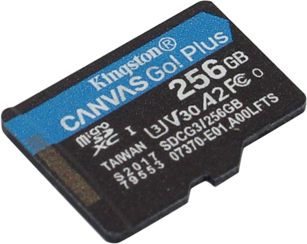    microSDXC 256Gb Kingston [SDCG3/256GBSP] A2 V30 UHS-I U3
