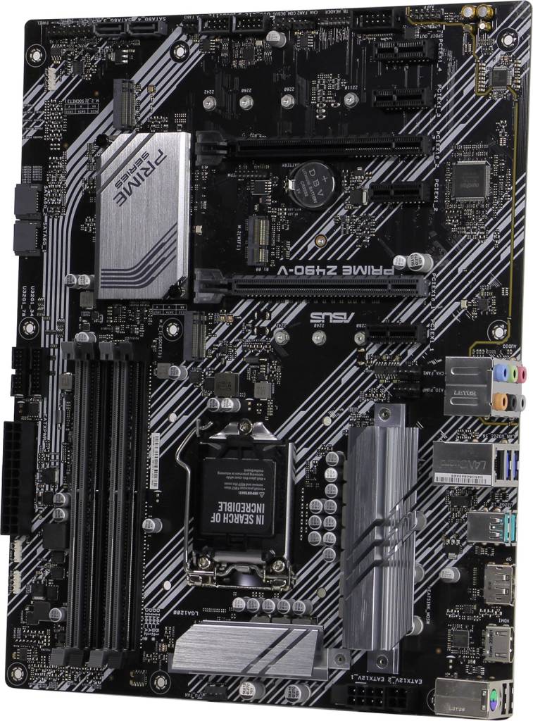   LGA1200 ASUS PRIME Z490-V-SI(RTL)[Z490]2xPCI-E HDMI+DP GbLAN SATA ATX 4DDR4