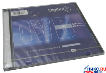   DVD+R Digitex 16x 4.7Gb