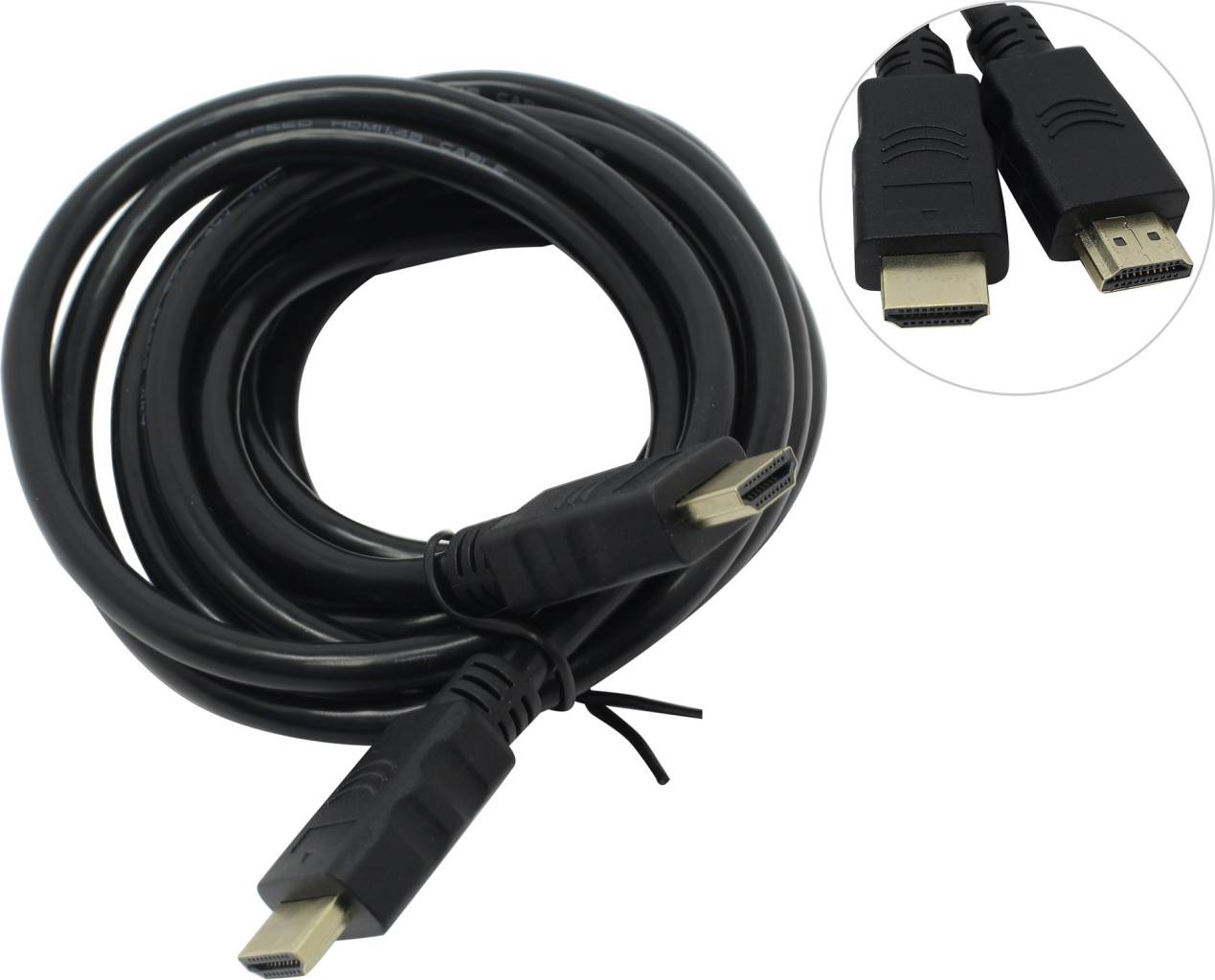 купить Кабель HDMI to HDMI (19M -19M)  3.0м ver2.0 Cablexpert [CC-HDMI4L-10]