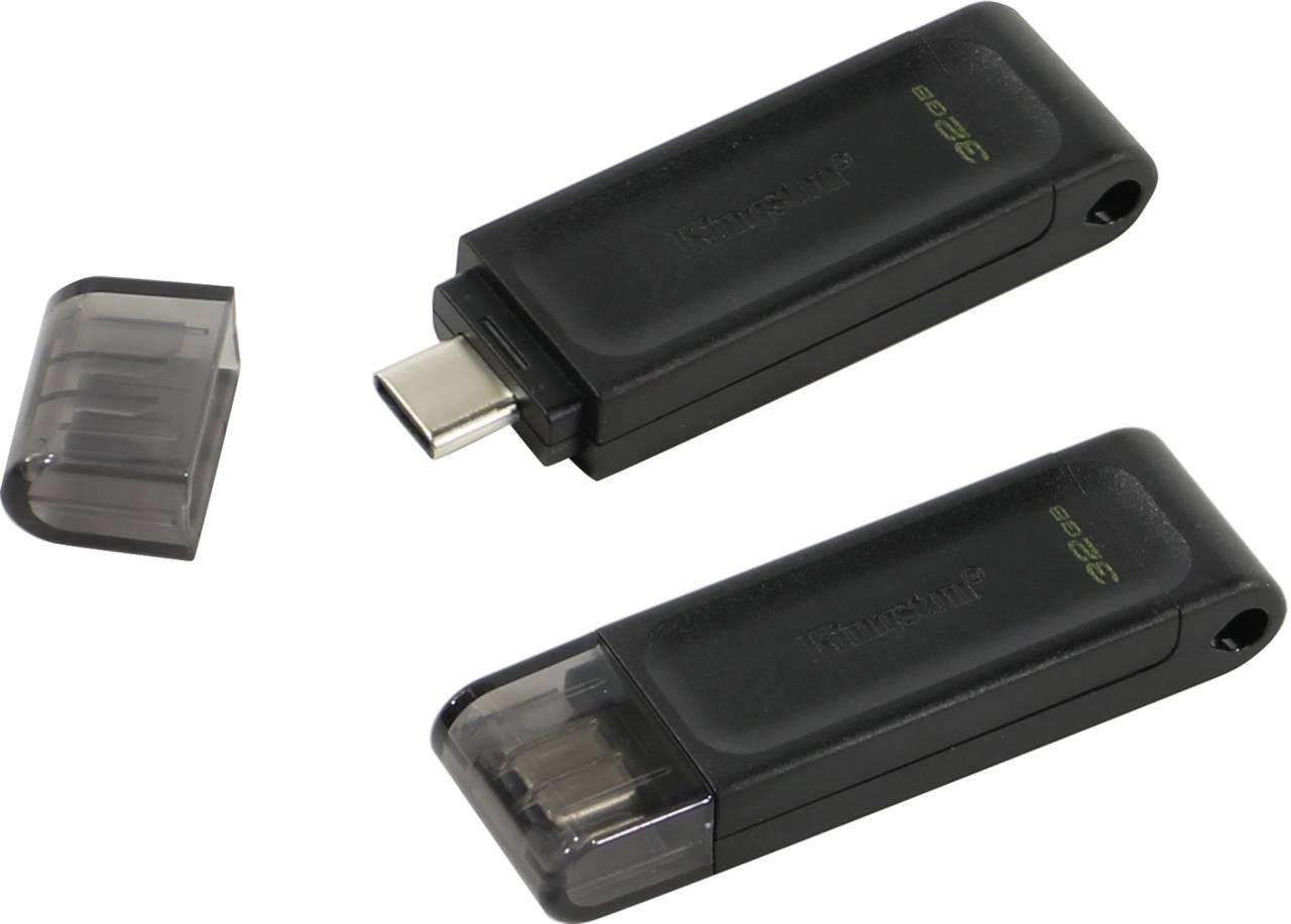   USB-C 3.2 32Gb Kingston DataTraveler 70 [DT70/32GB] (RTL)
