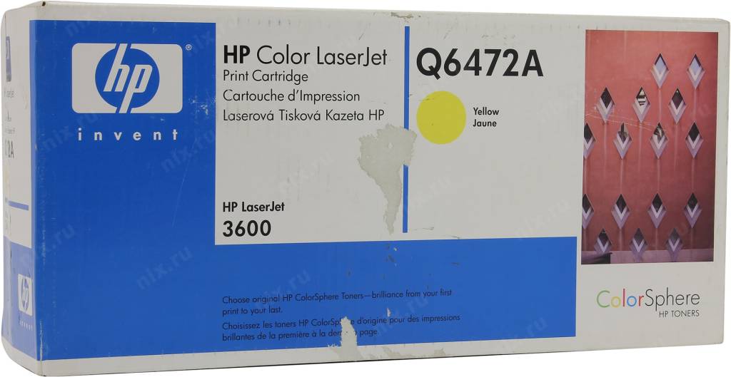  - HP Q6472A 502A Yellow ()  HP Color LJ 3600