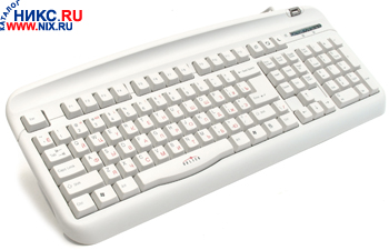   PS/2 OKLICK Office Keyboard 300M White 107+USB 