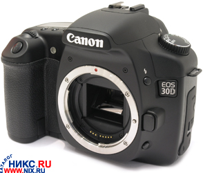    Canon EOS 30D Body (8.2Mpx, JPG/RAW, 0Mb CFI/II, 2.5,USB 2.0, TV, Li-Ion)
