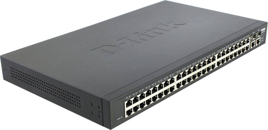   48-. D-Link [DES-1050G] Switch 50port (48UTP 10/100Mbps + 2UTP 10/100/1000Mbps)